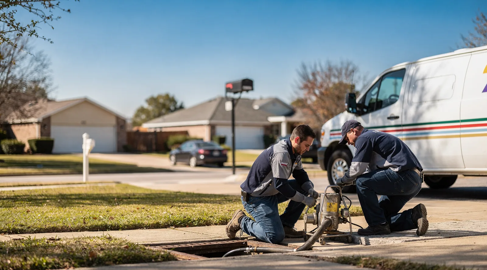 Drain Cleaning in Highland Village, TX near me